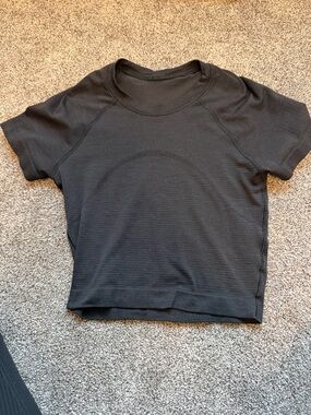 Lululemon Swiftly Cropped Short Sleeve